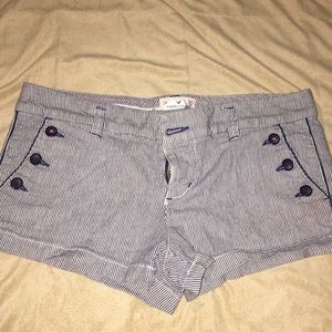 American Eagle striped shorts
